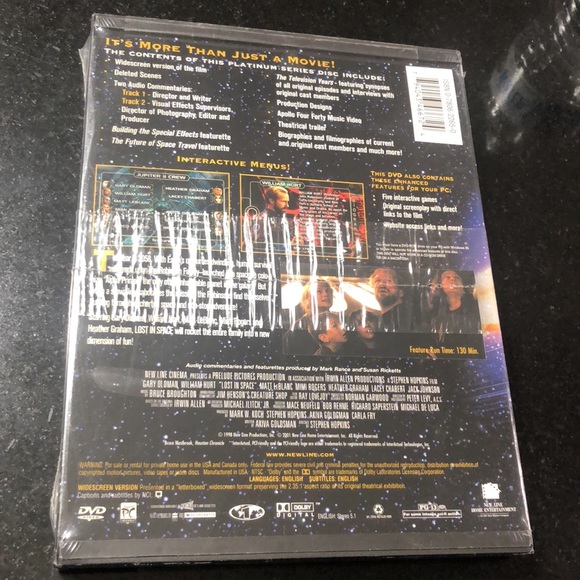 Lost in space
Platinum series DVD new in package - Picture 2 of 3
